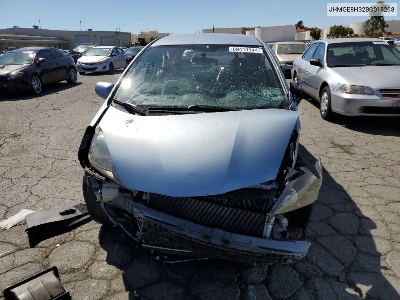 2011 Honda Fit VIN: JHMGE8H32BC018268 Lot: 69410944