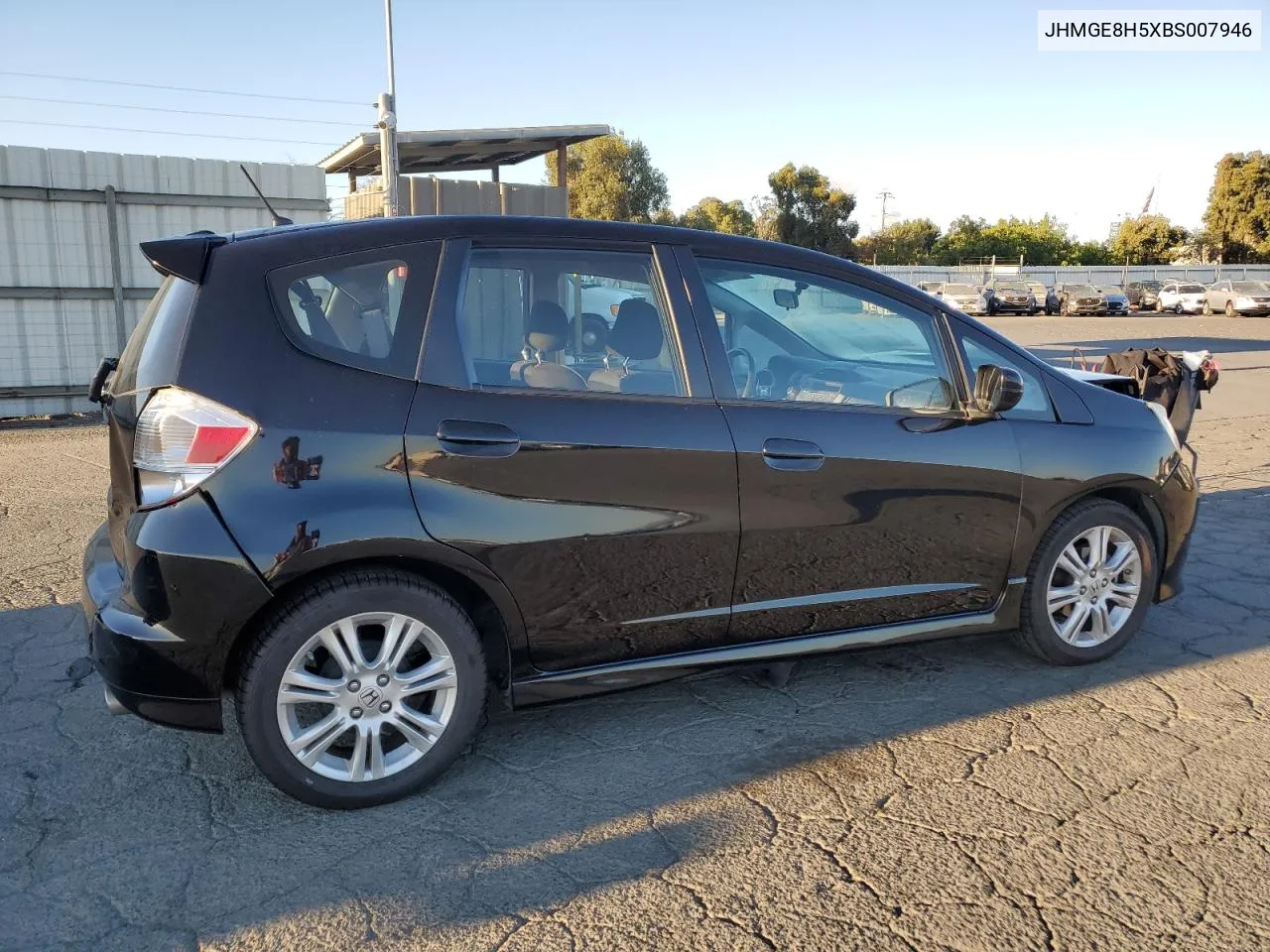 2011 Honda Fit Sport VIN: JHMGE8H5XBS007946 Lot: 69707194