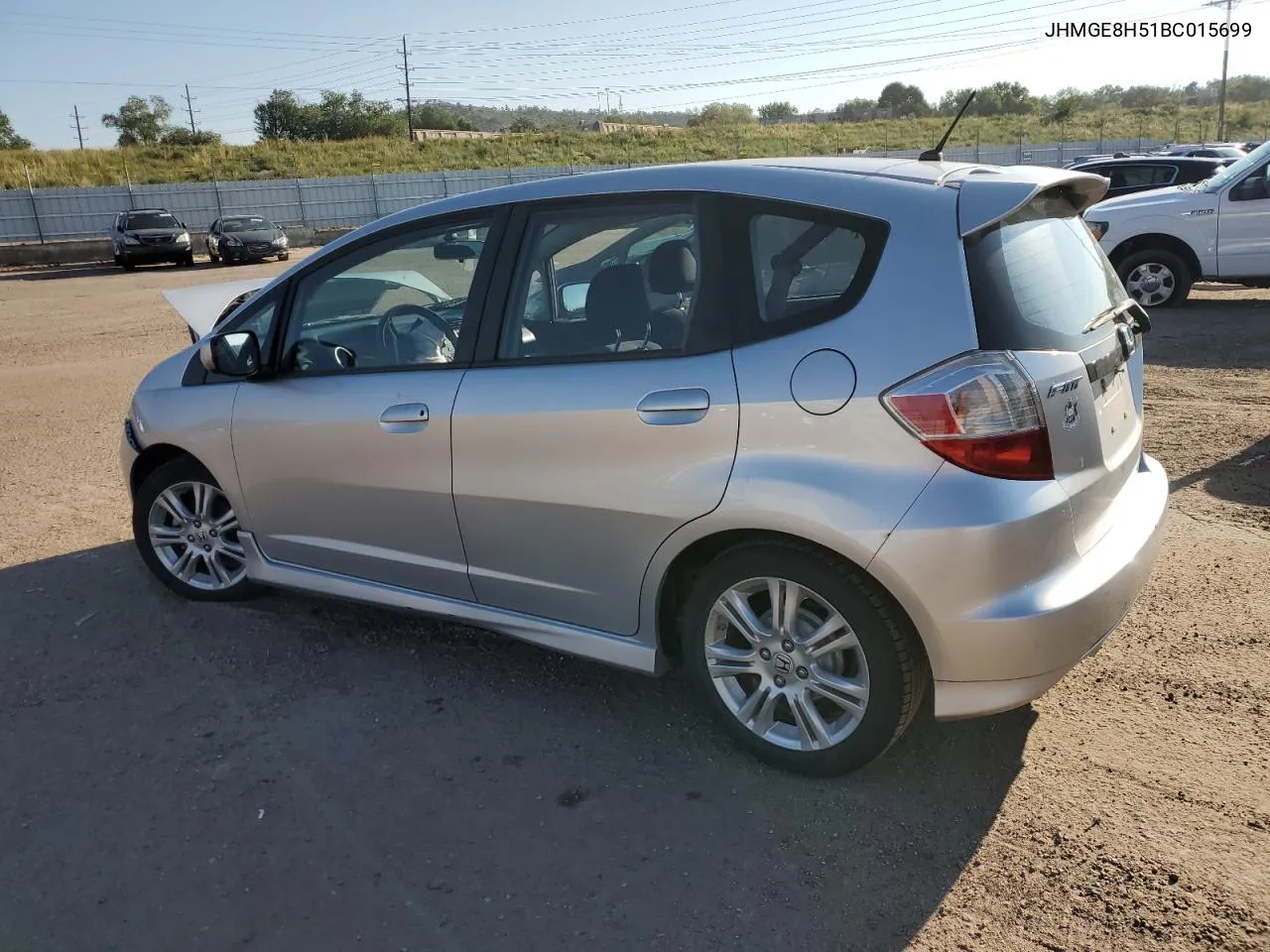 JHMGE8H51BC015699 2011 Honda Fit Sport