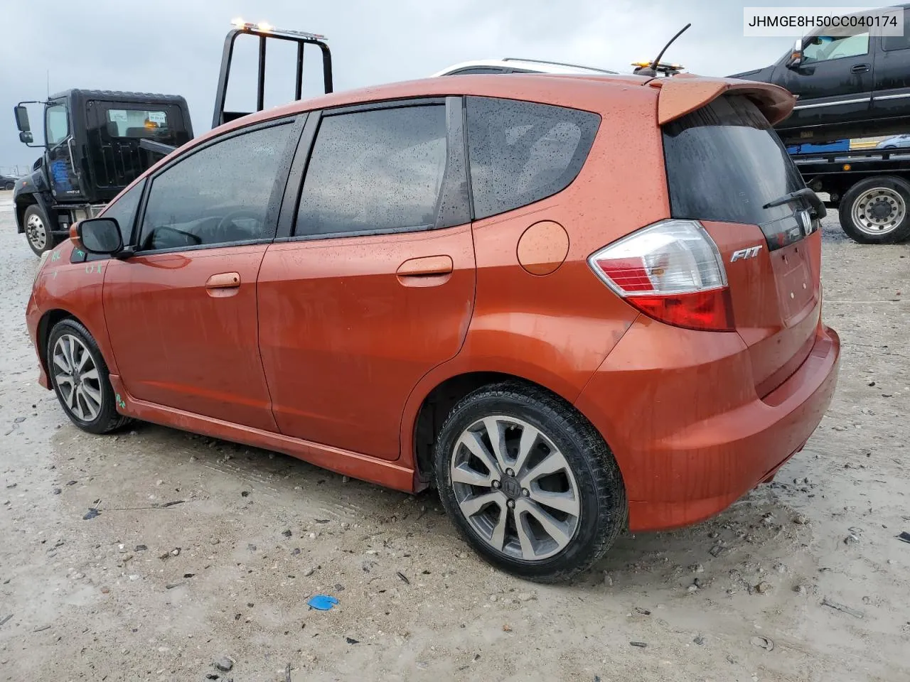 JHMGE8H50CC040174 2012 Honda Fit Sport