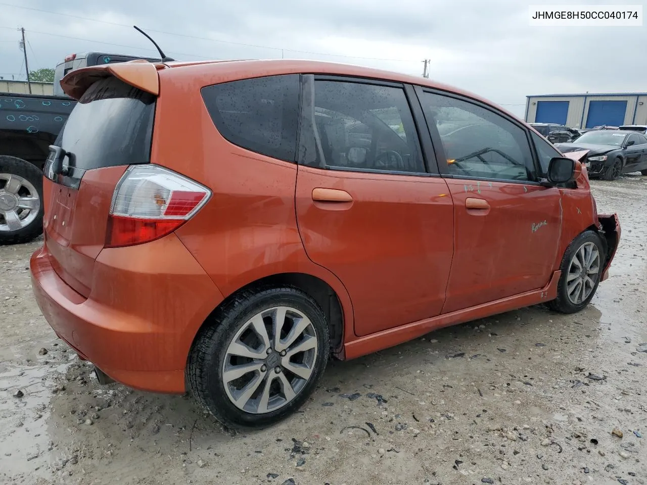 2012 Honda Fit Sport VIN: JHMGE8H50CC040174 Lot: 52225264