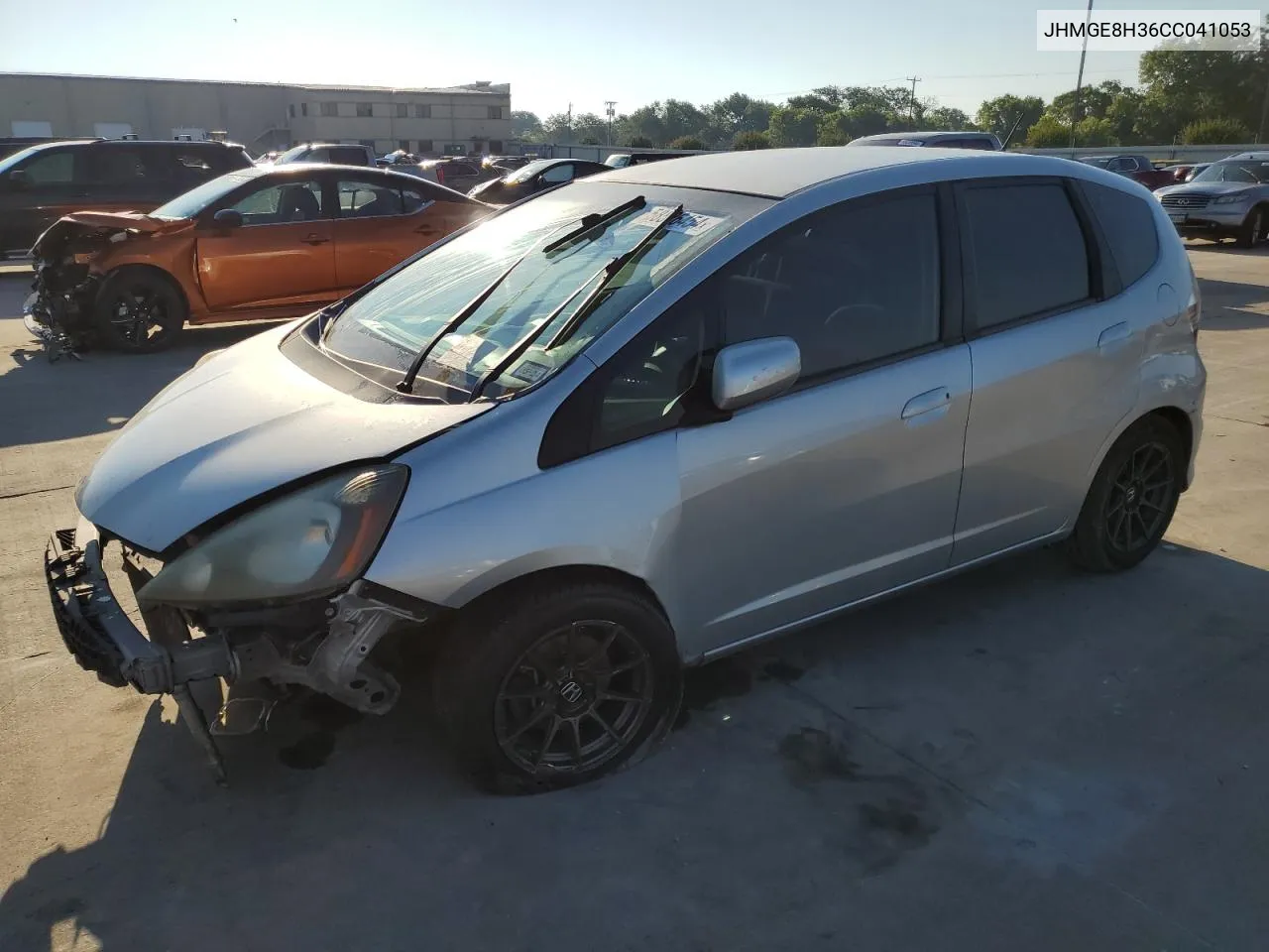 2012 Honda Fit VIN: JHMGE8H36CC041053 Lot: 58526454