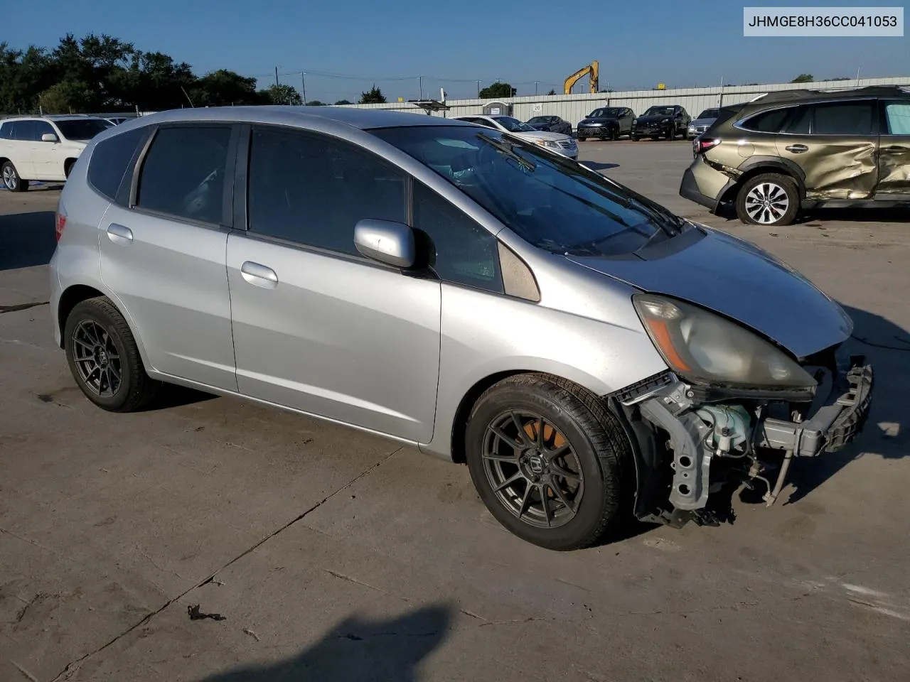 2012 Honda Fit VIN: JHMGE8H36CC041053 Lot: 58526454