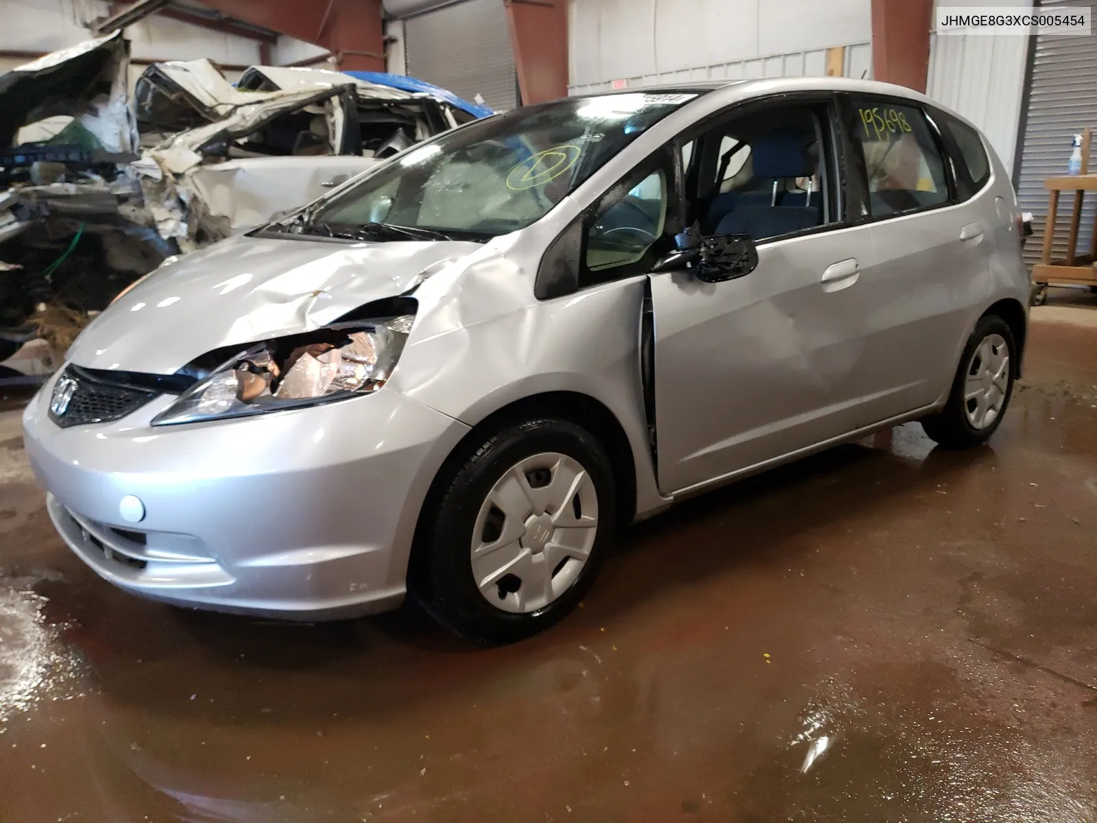 2012 Honda Fit VIN: JHMGE8G3XCS005454 Lot: 59715914