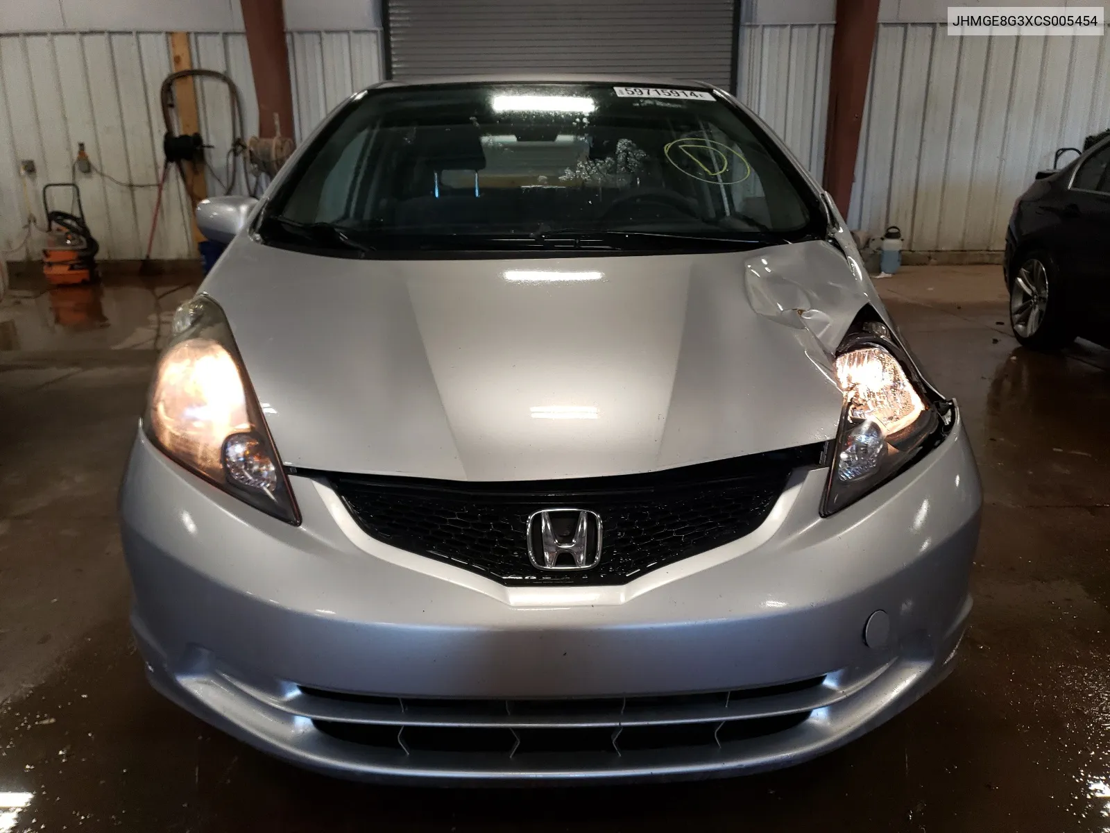 2012 Honda Fit VIN: JHMGE8G3XCS005454 Lot: 59715914