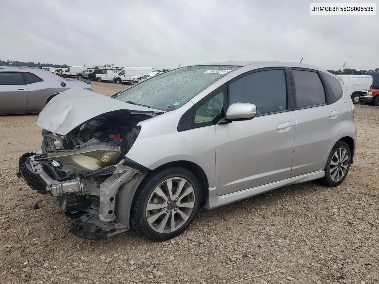 2012 Honda Fit Sport VIN: JHMGE8H55CS005538 Lot: 59831244