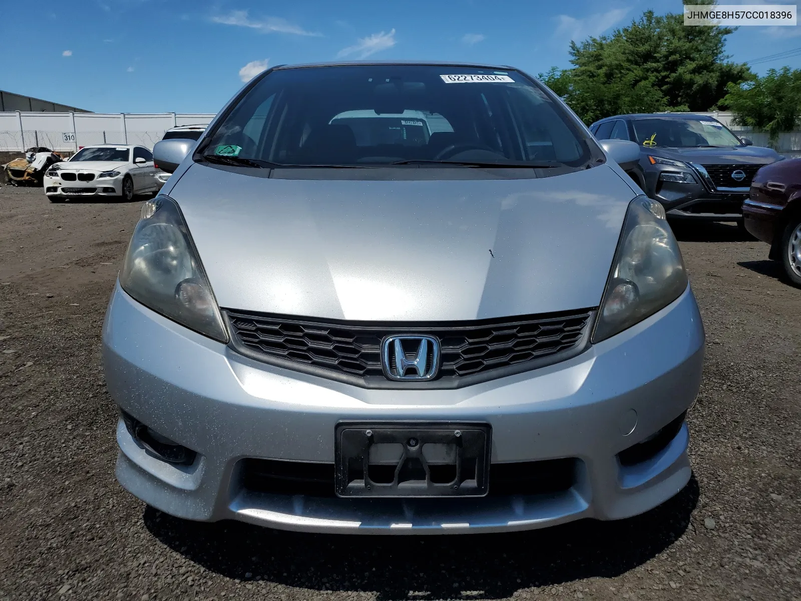 2012 Honda Fit Sport VIN: JHMGE8H57CC018396 Lot: 62273404