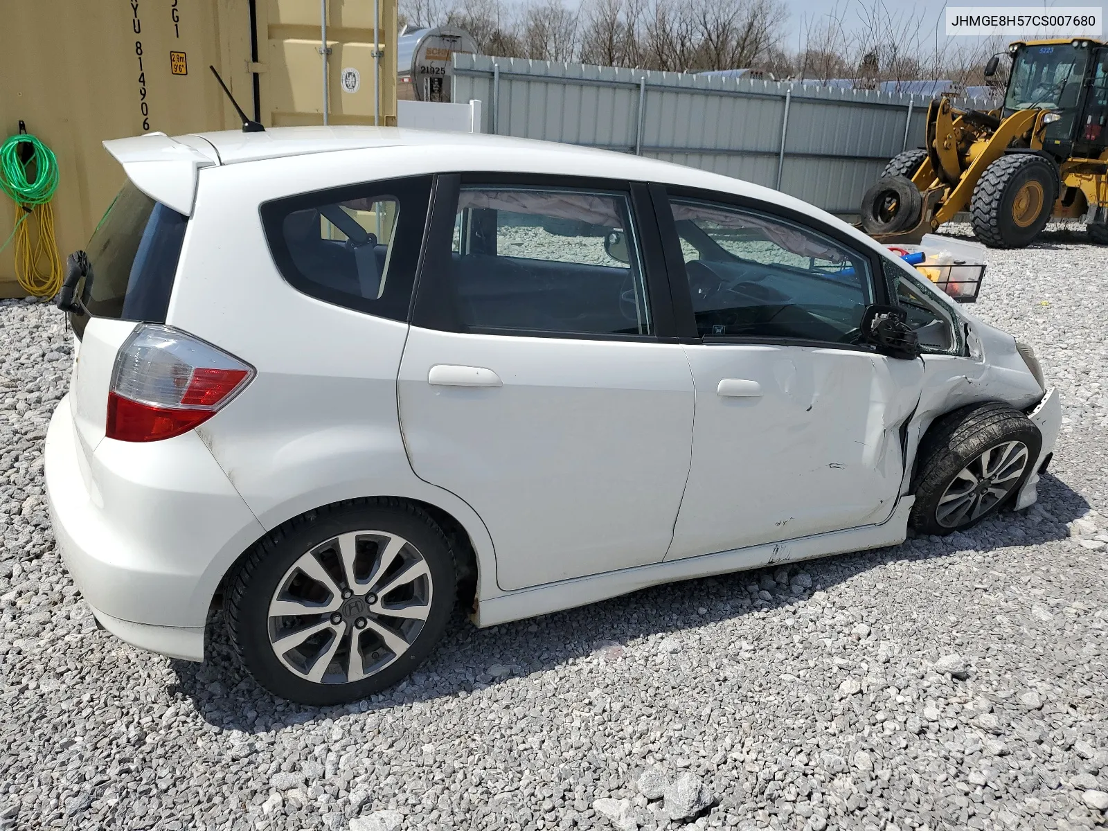 2012 Honda Fit Sport VIN: JHMGE8H57CS007680 Lot: 62491224