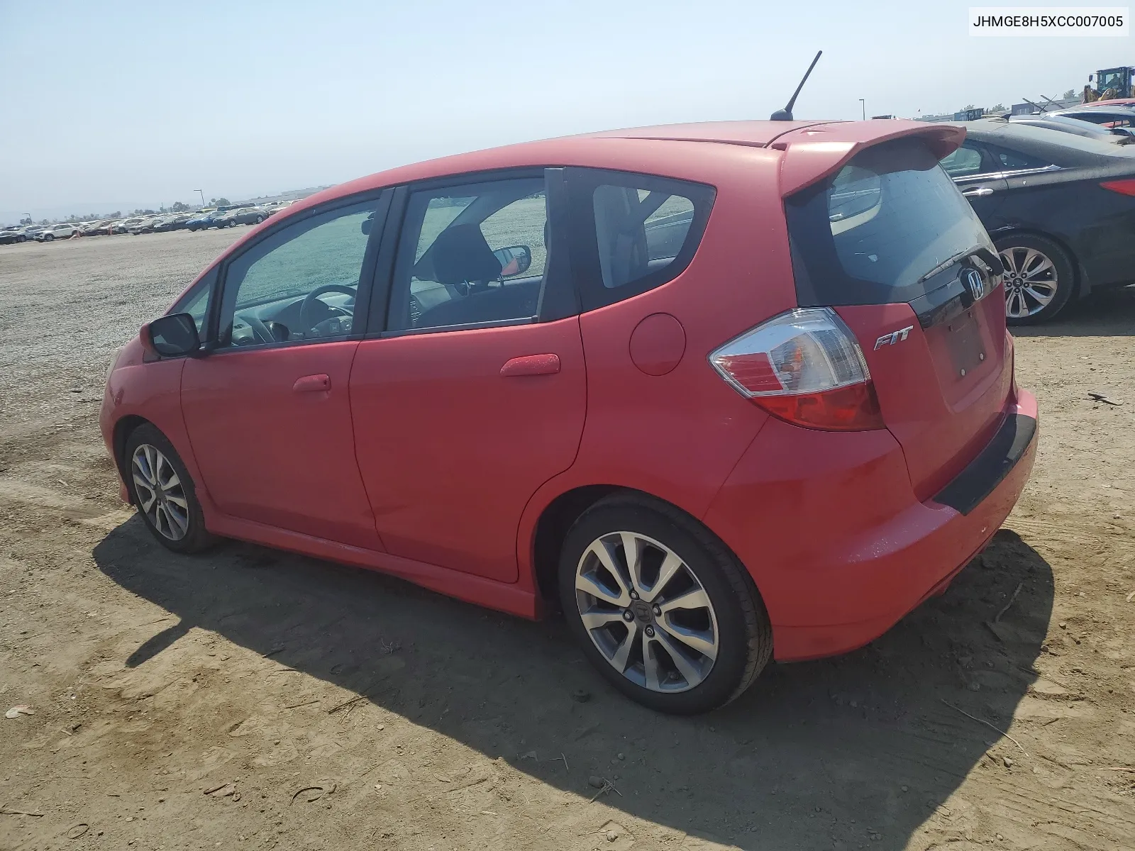 2012 Honda Fit Sport VIN: JHMGE8H5XCC007005 Lot: 62507994