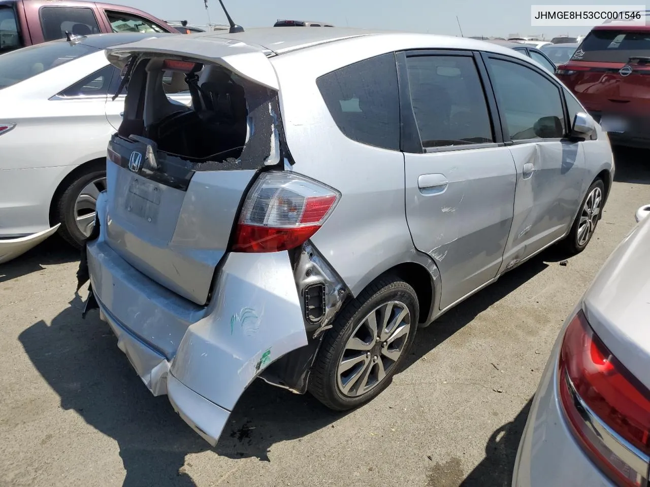 JHMGE8H53CC001546 2012 Honda Fit Sport