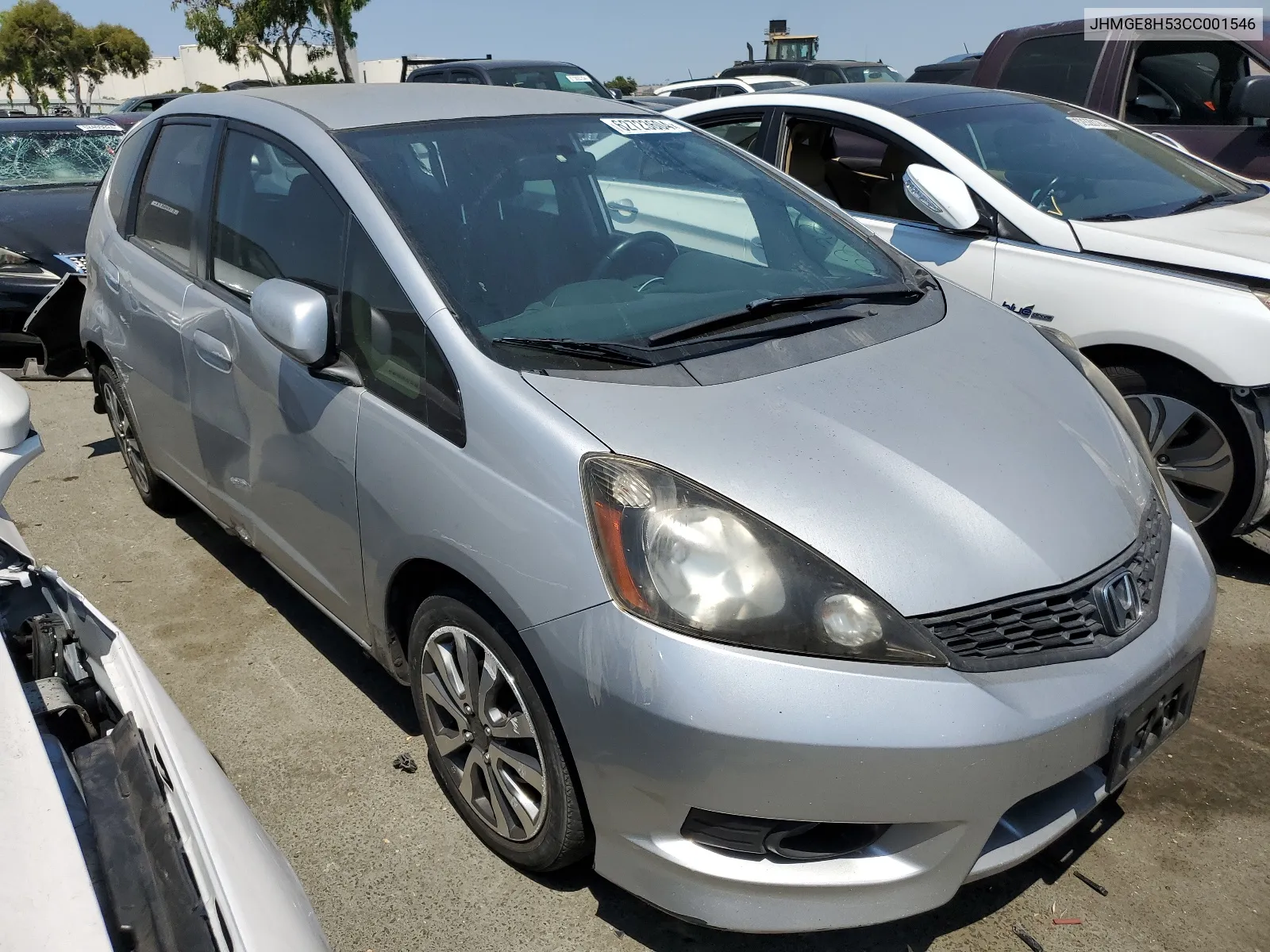 2012 Honda Fit Sport VIN: JHMGE8H53CC001546 Lot: 62723604