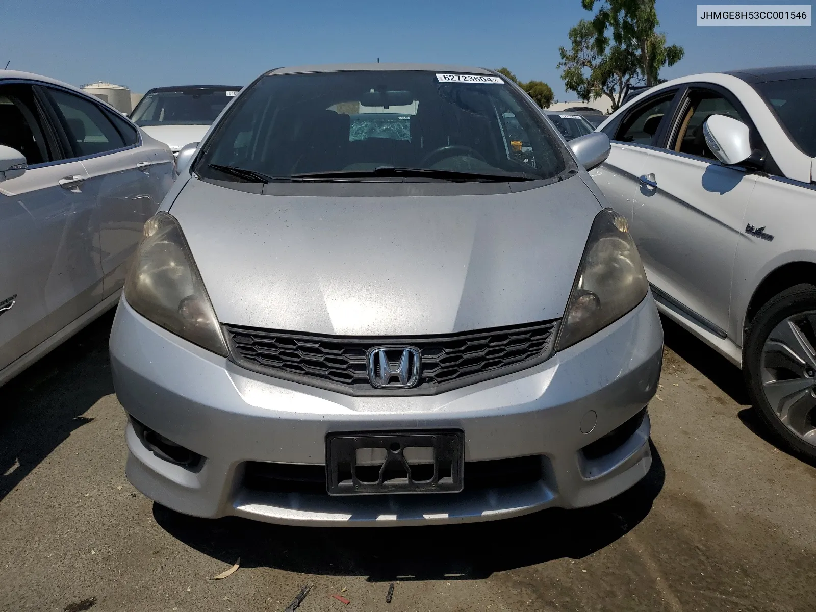 2012 Honda Fit Sport VIN: JHMGE8H53CC001546 Lot: 62723604