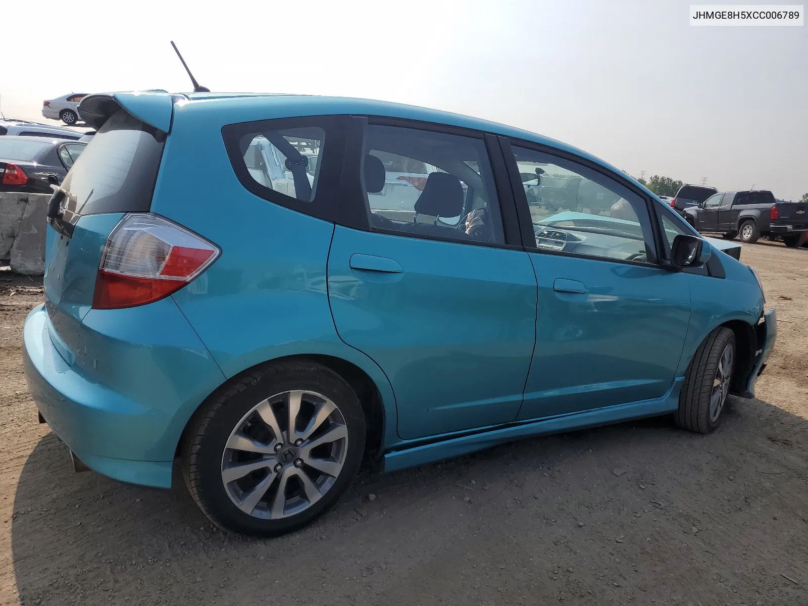 2012 Honda Fit Sport VIN: JHMGE8H5XCC006789 Lot: 62767364