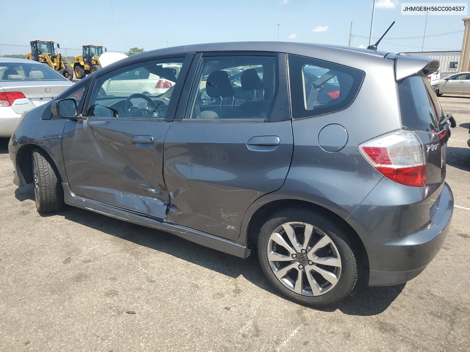 JHMGE8H56CC004537 2012 Honda Fit Sport