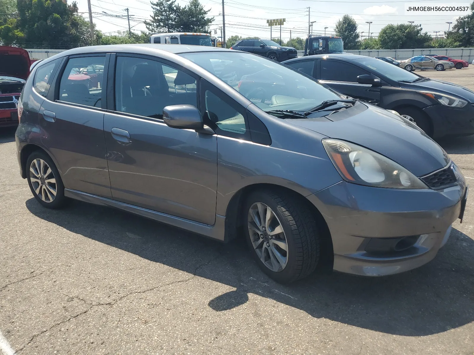 2012 Honda Fit Sport VIN: JHMGE8H56CC004537 Lot: 62885394