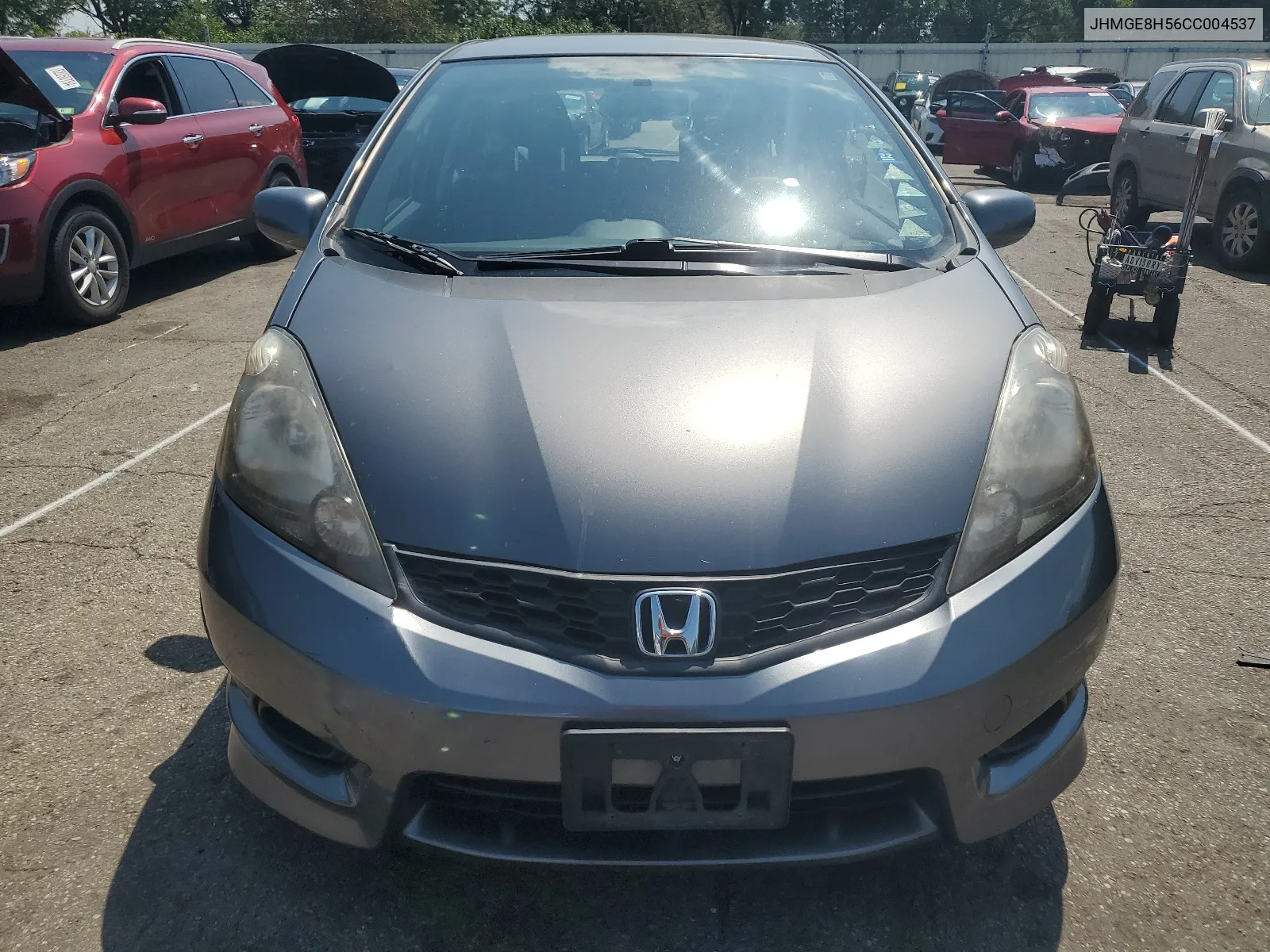 2012 Honda Fit Sport VIN: JHMGE8H56CC004537 Lot: 62885394