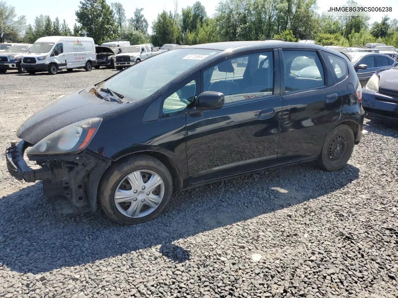 JHMGE8G39CS006238 2012 Honda Fit