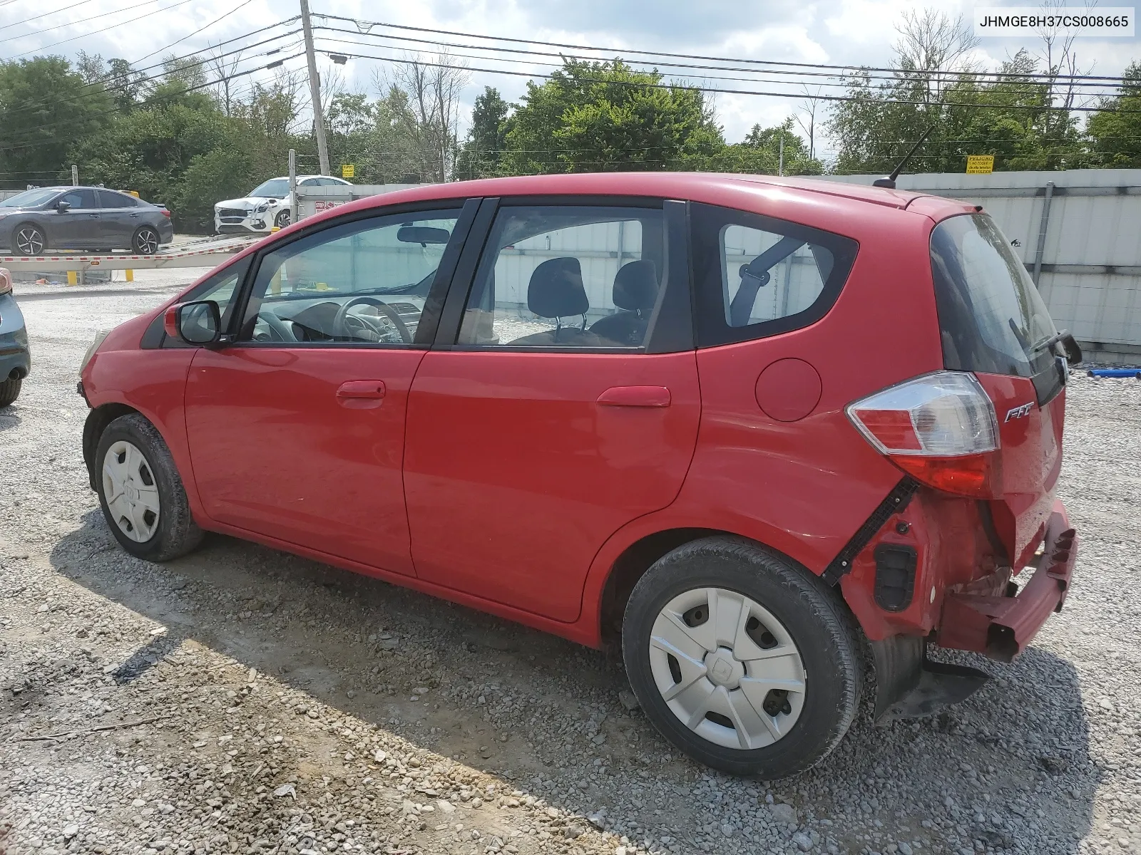 2012 Honda Fit VIN: JHMGE8H37CS008665 Lot: 63996174