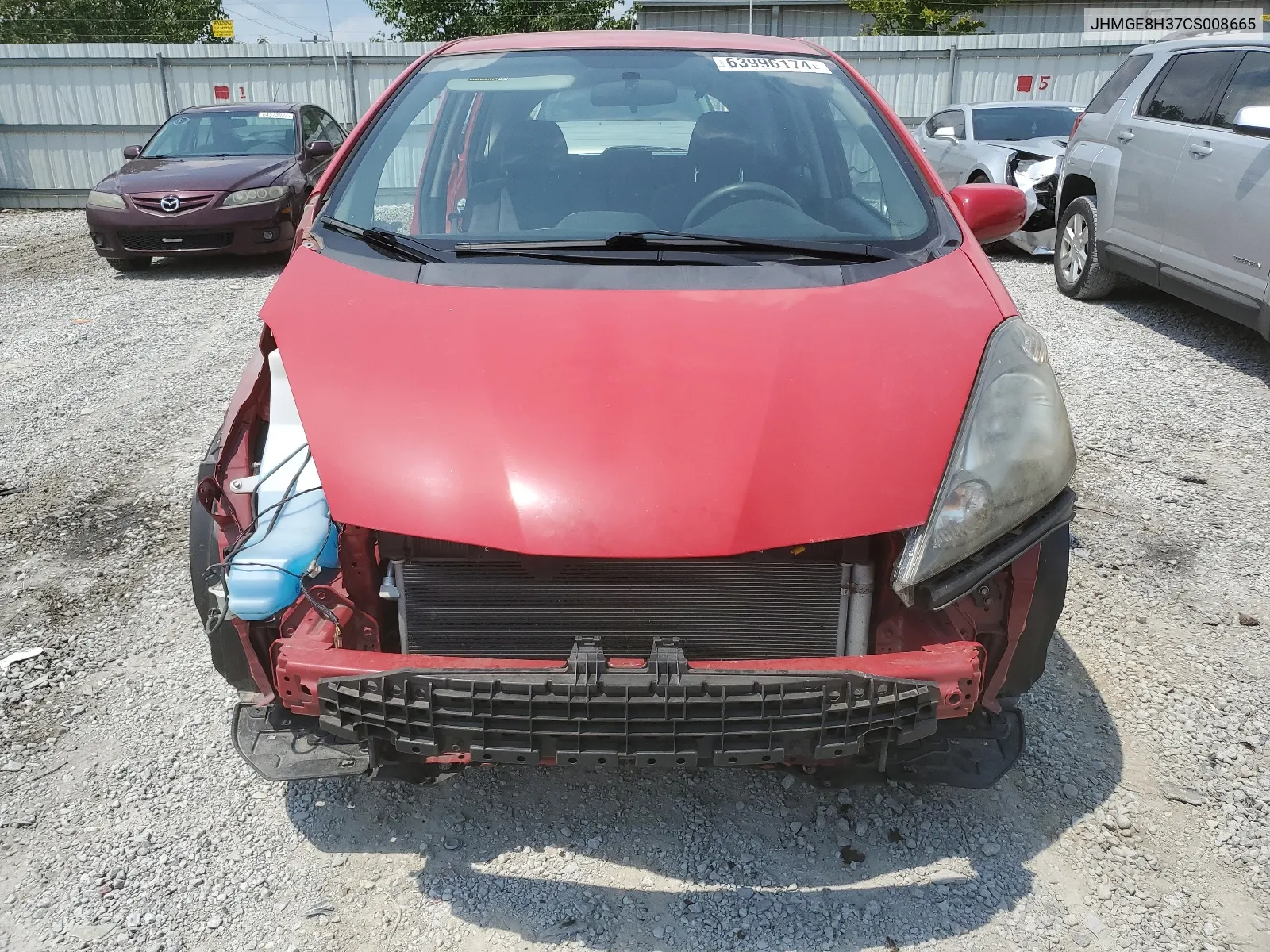 JHMGE8H37CS008665 2012 Honda Fit