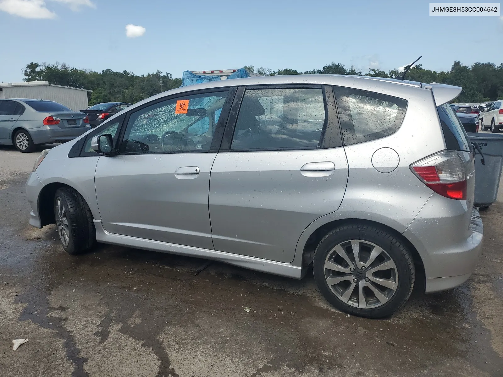 JHMGE8H53CC004642 2012 Honda Fit Sport