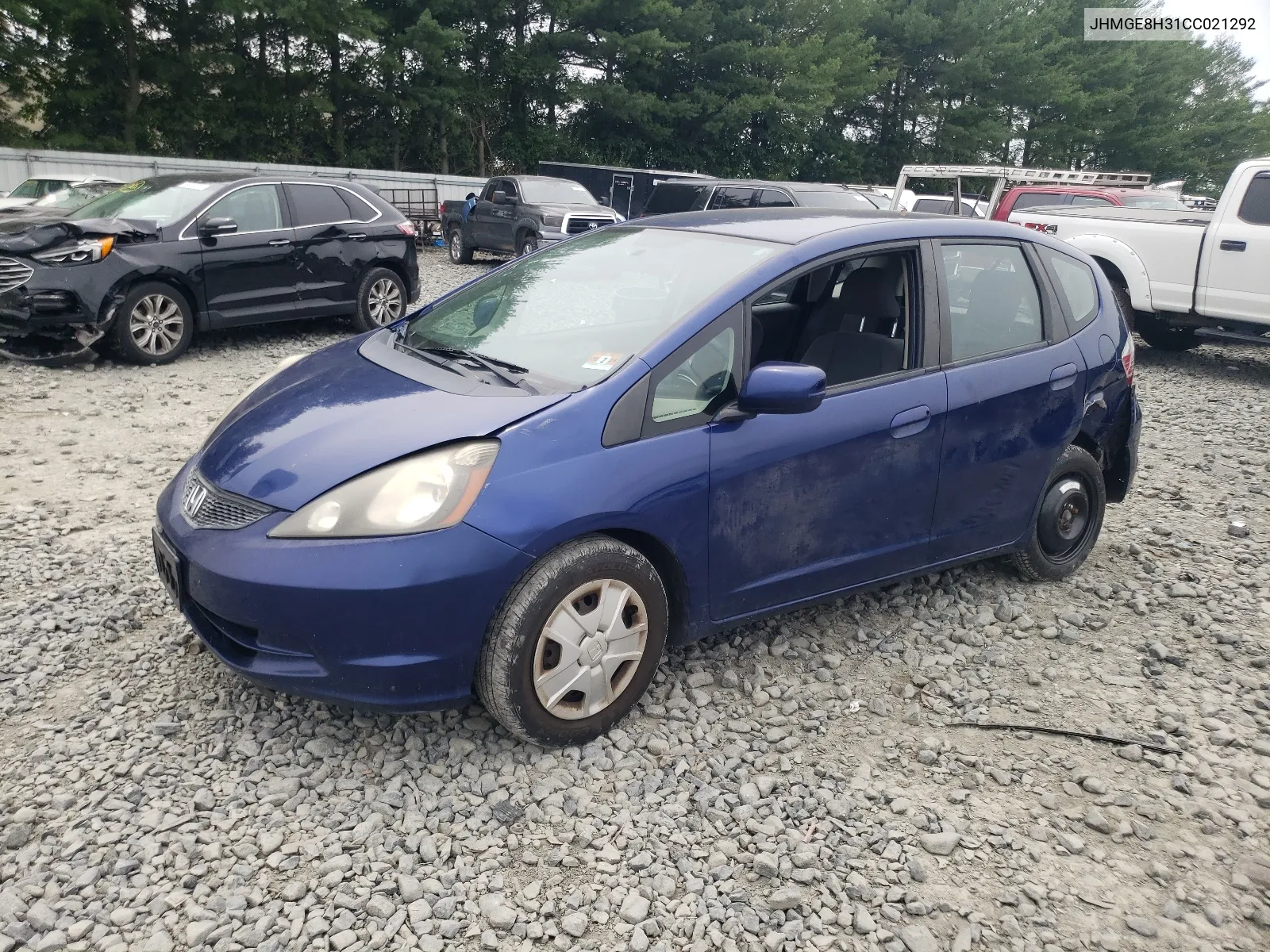 JHMGE8H31CC021292 2012 Honda Fit