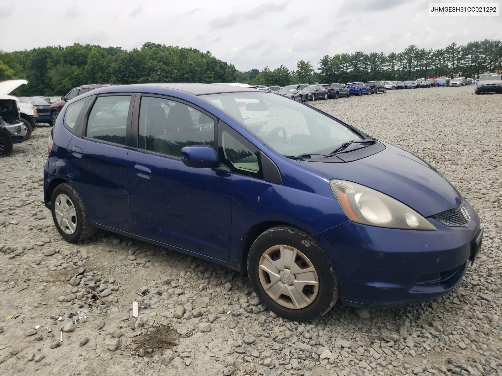 JHMGE8H31CC021292 2012 Honda Fit