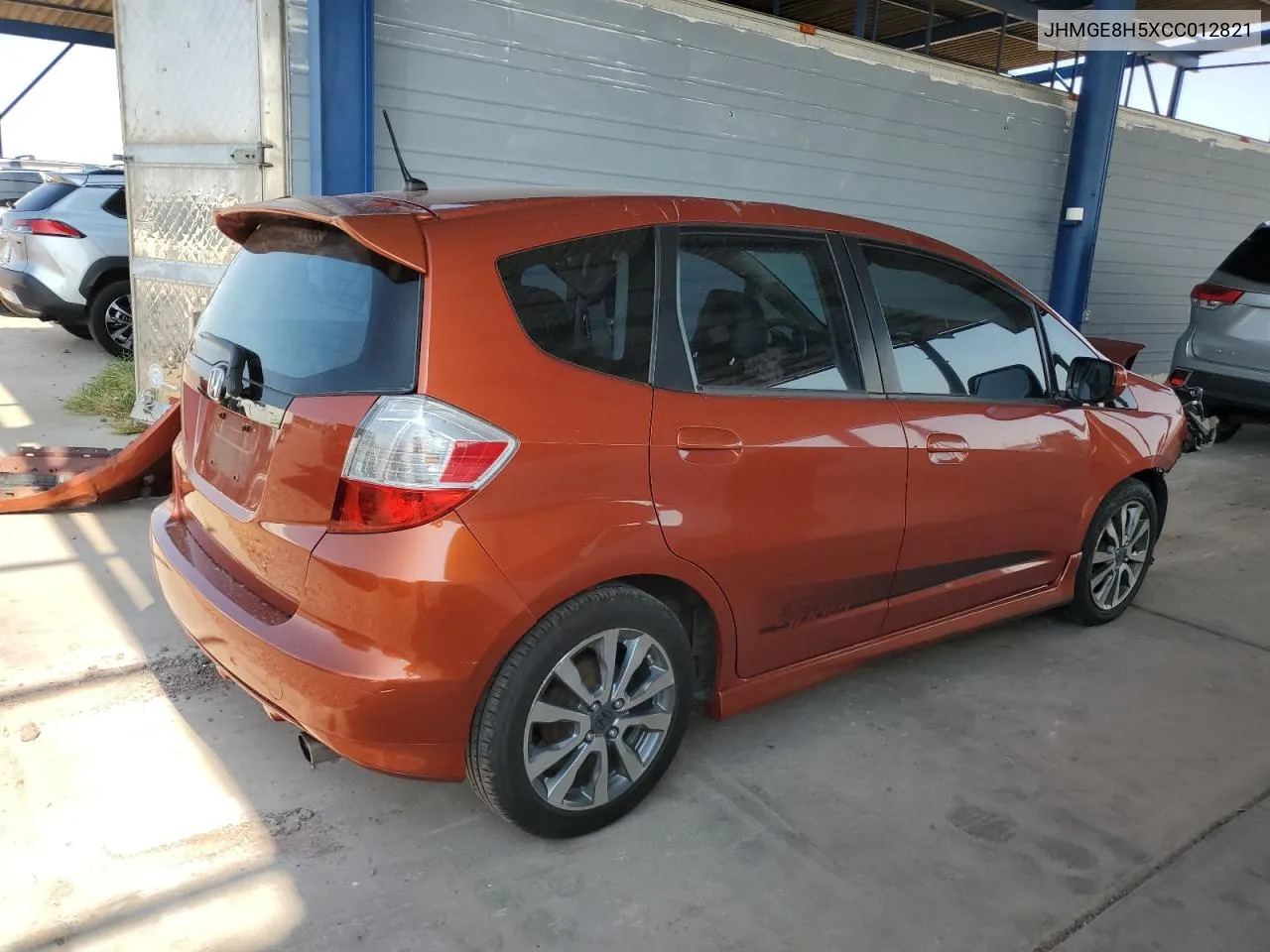 2012 Honda Fit Sport VIN: JHMGE8H5XCC012821 Lot: 64248504