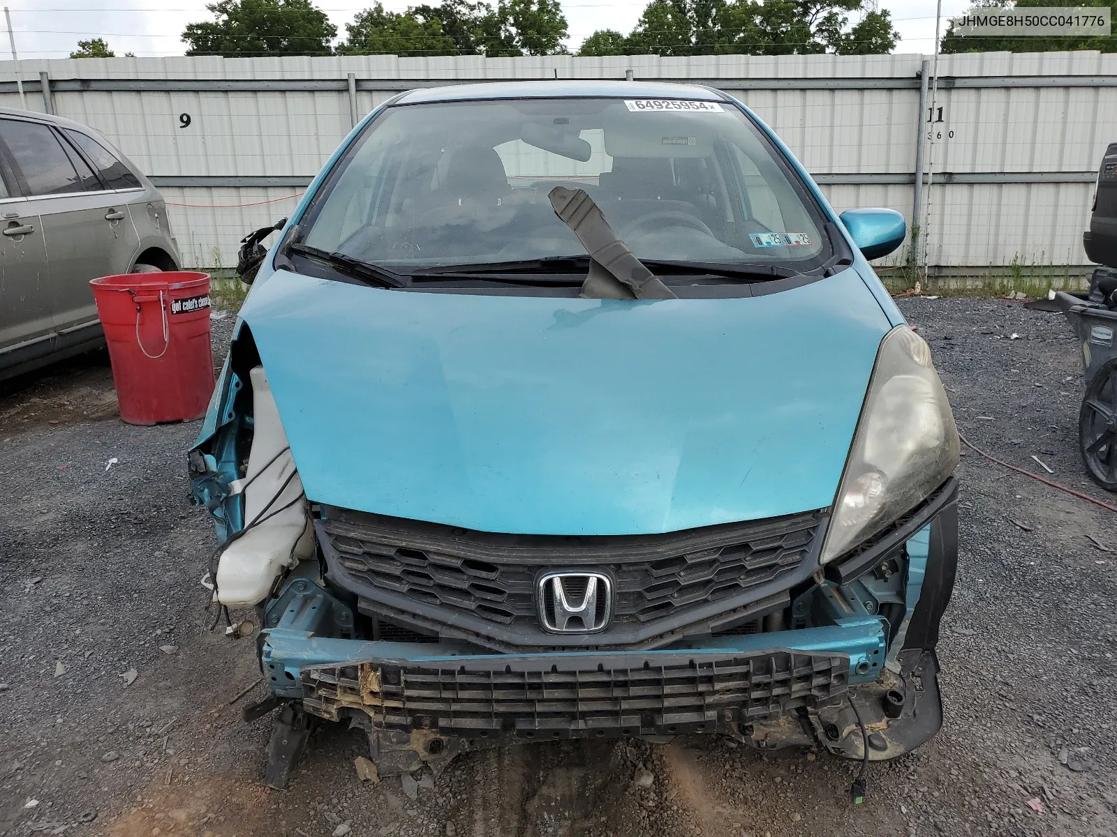 JHMGE8H50CC041776 2012 Honda Fit Sport