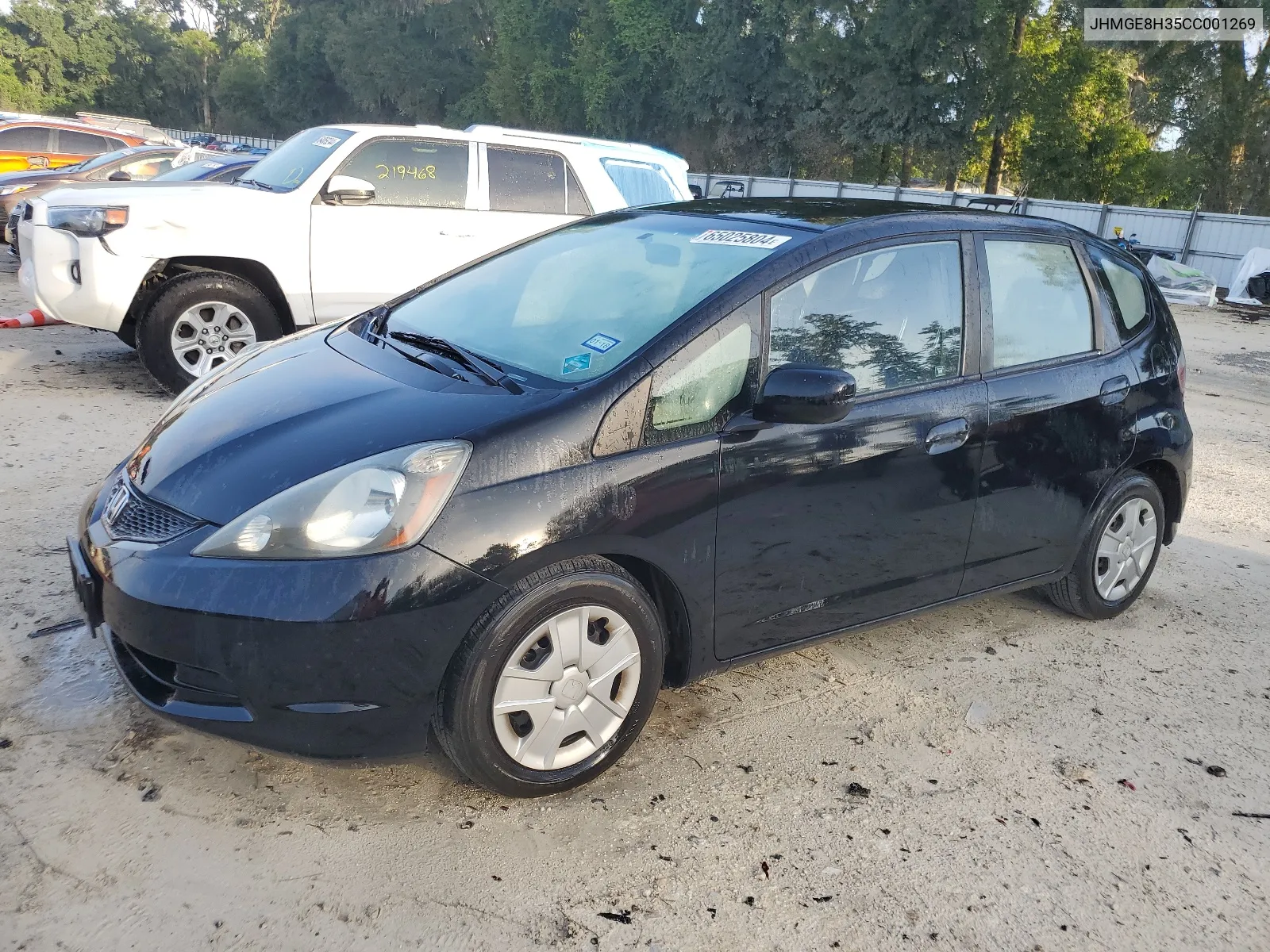 2012 Honda Fit VIN: JHMGE8H35CC001269 Lot: 65025804