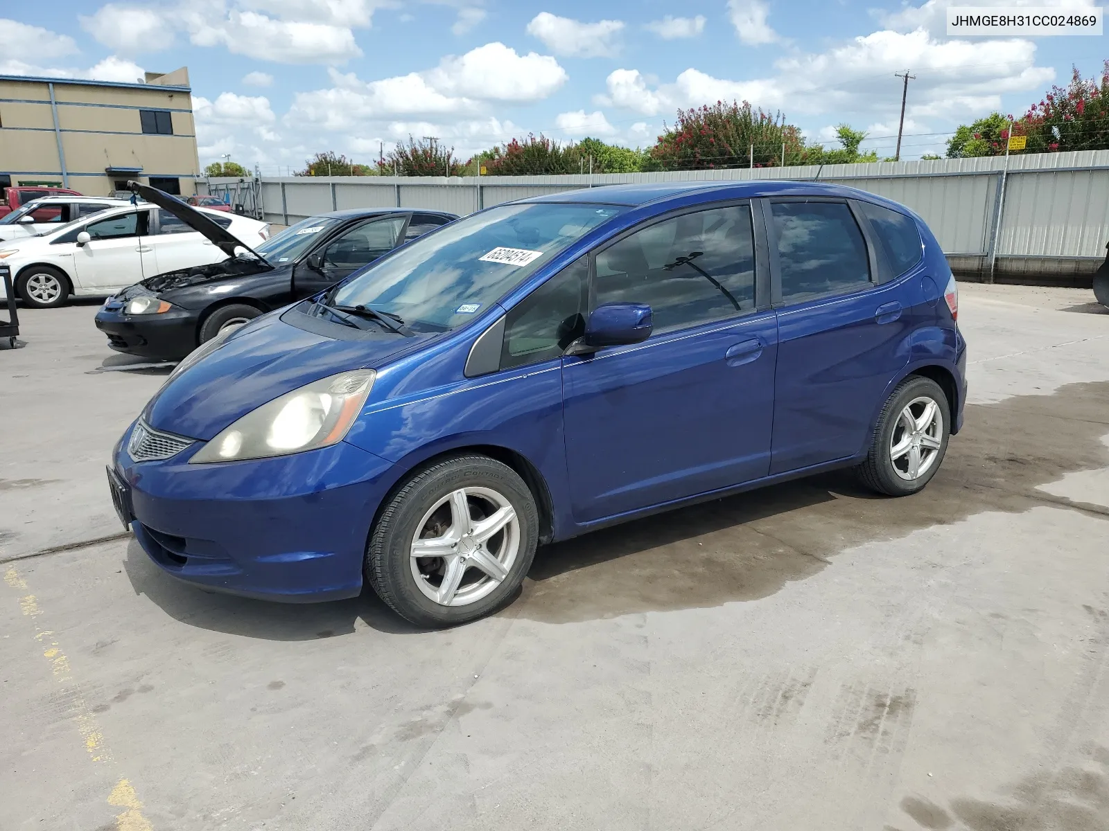 JHMGE8H31CC024869 2012 Honda Fit