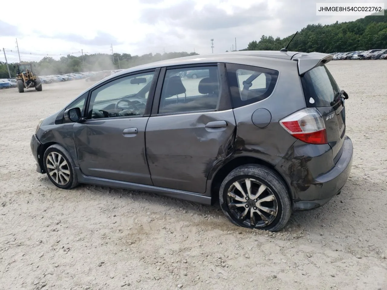 JHMGE8H54CC022762 2012 Honda Fit Sport