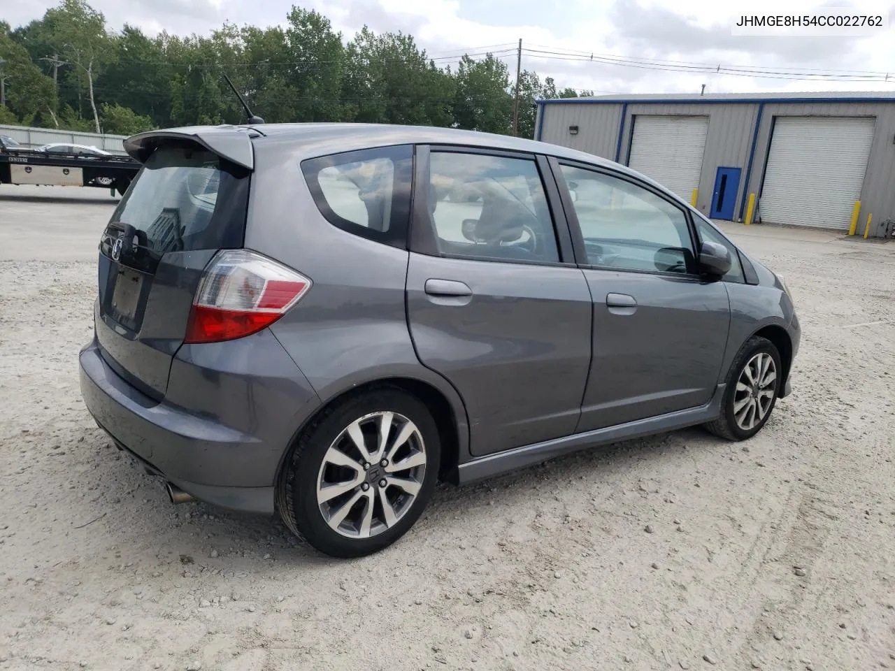 JHMGE8H54CC022762 2012 Honda Fit Sport