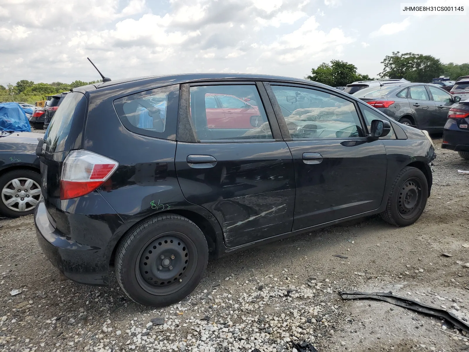 JHMGE8H31CS001145 2012 Honda Fit