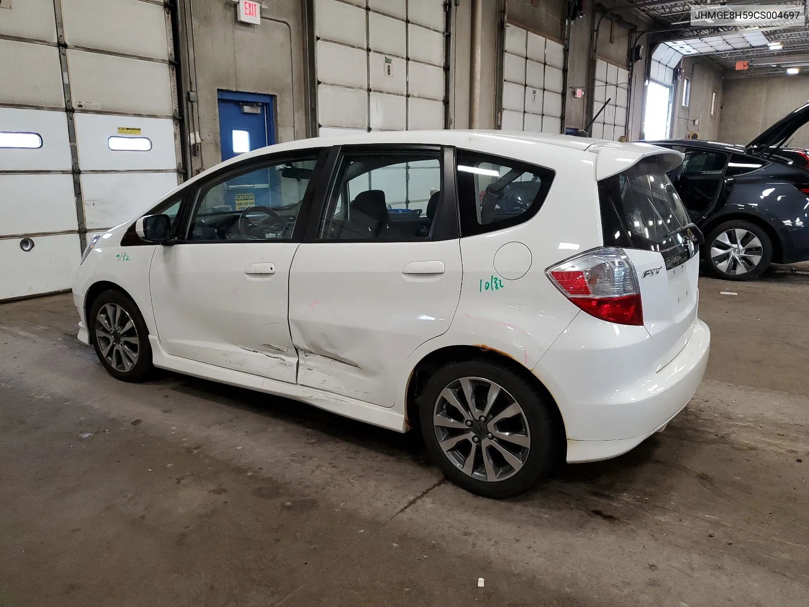 JHMGE8H59CS004697 2012 Honda Fit Sport