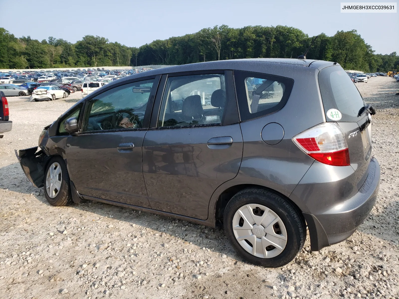 2012 Honda Fit VIN: JHMGE8H3XCC039631 Lot: 66994624