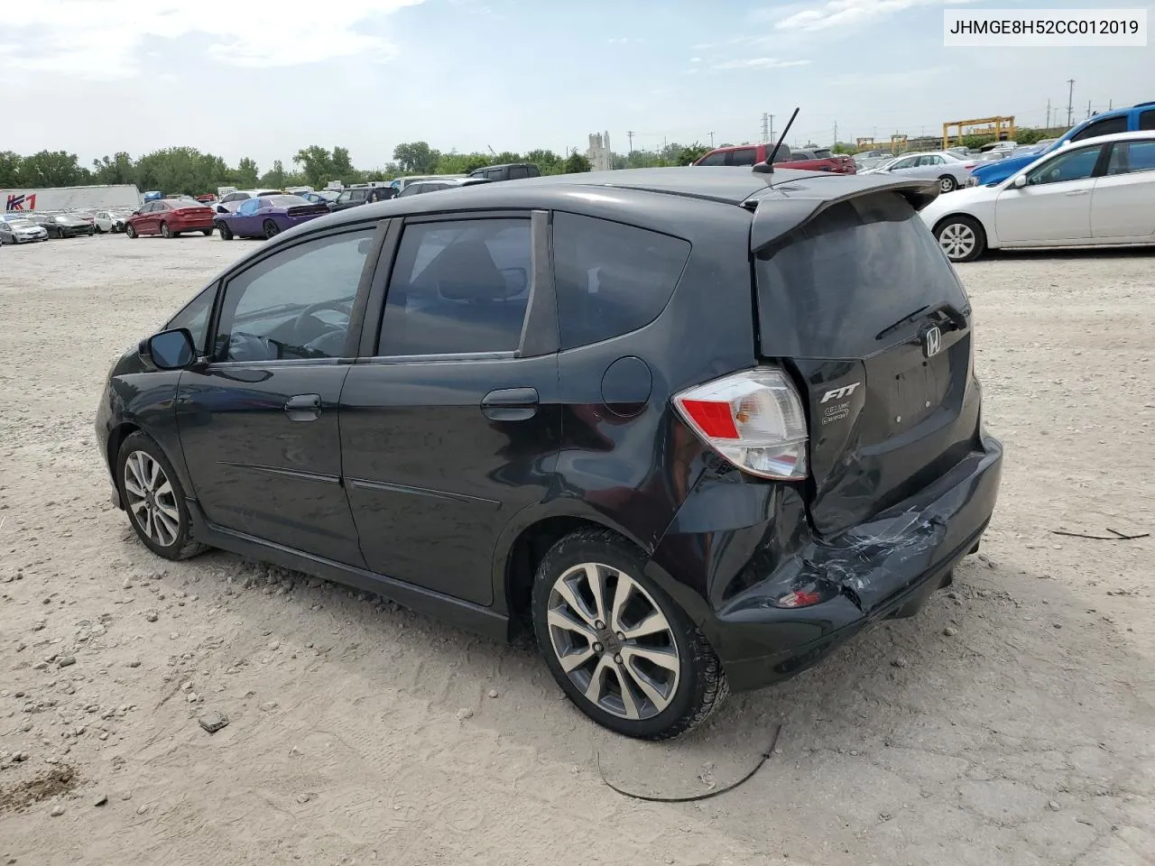 2012 Honda Fit Sport VIN: JHMGE8H52CC012019 Lot: 68190334