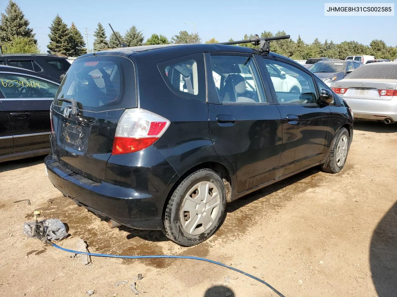 JHMGE8H31CS002585 2012 Honda Fit