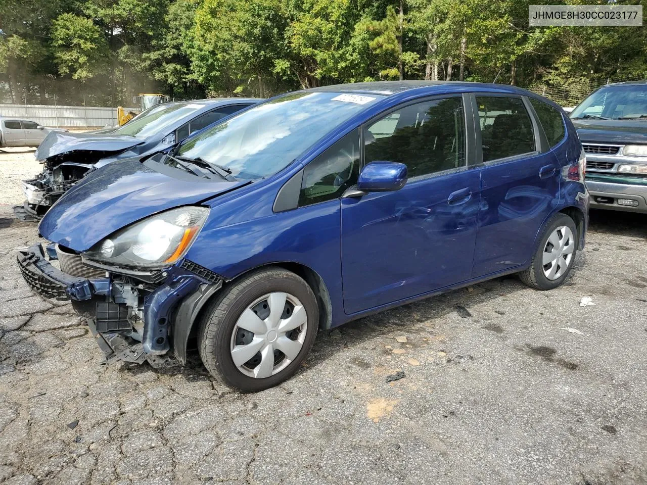 2012 Honda Fit VIN: JHMGE8H30CC023177 Lot: 70215254