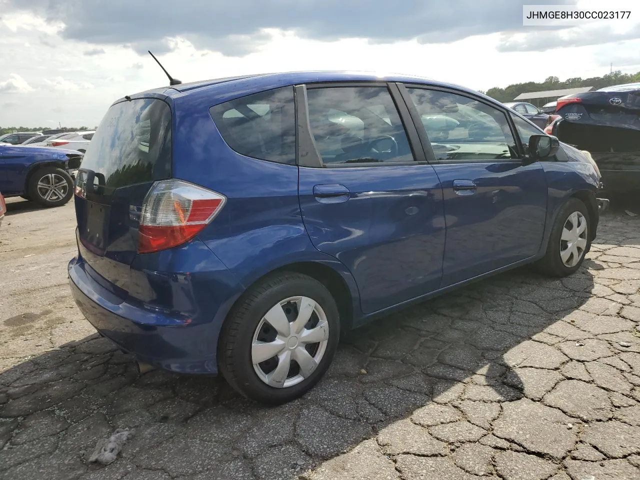 2012 Honda Fit VIN: JHMGE8H30CC023177 Lot: 70215254