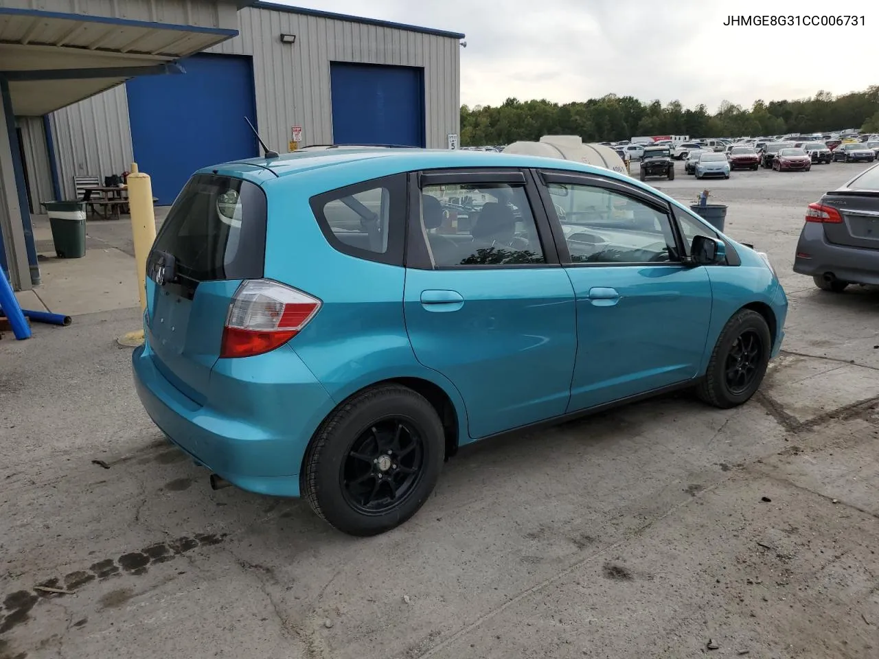 2012 Honda Fit VIN: JHMGE8G31CC006731 Lot: 71920194