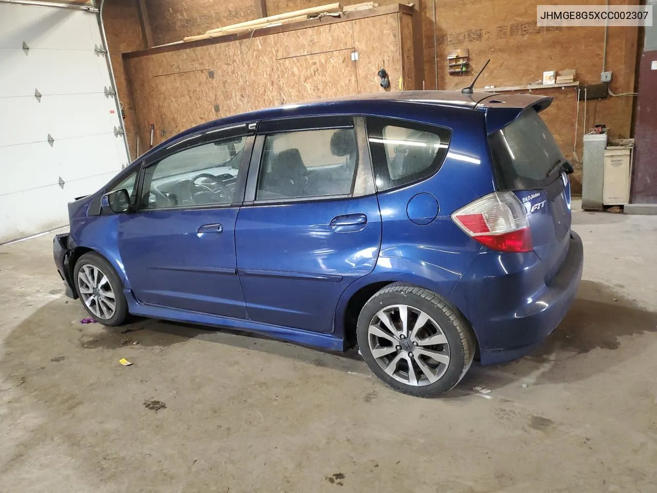 JHMGE8G5XCC002307 2012 Honda Fit Sport