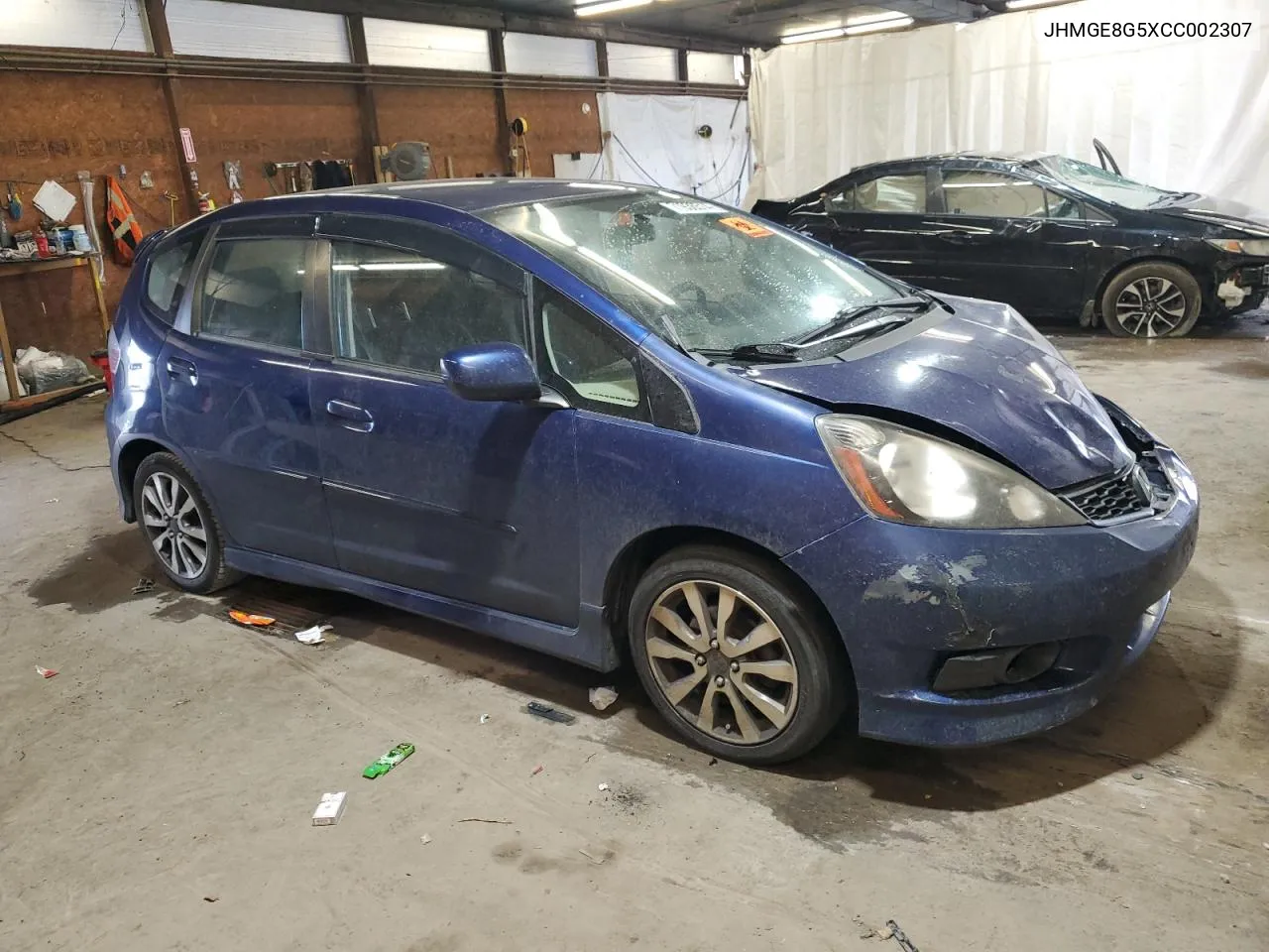 2012 Honda Fit Sport VIN: JHMGE8G5XCC002307 Lot: 71936514