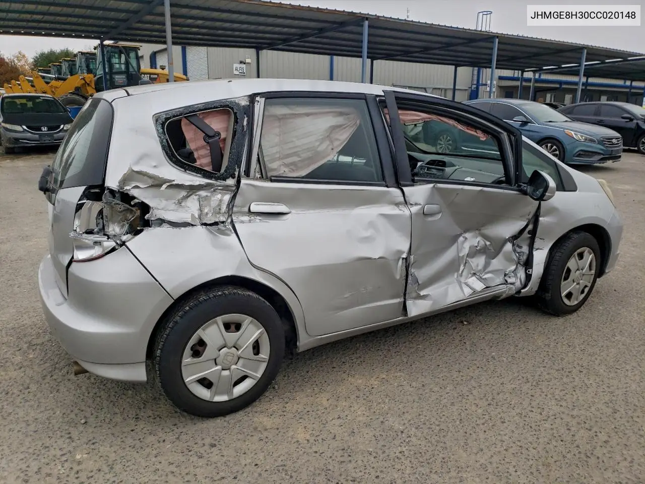 JHMGE8H30CC020148 2012 Honda Fit