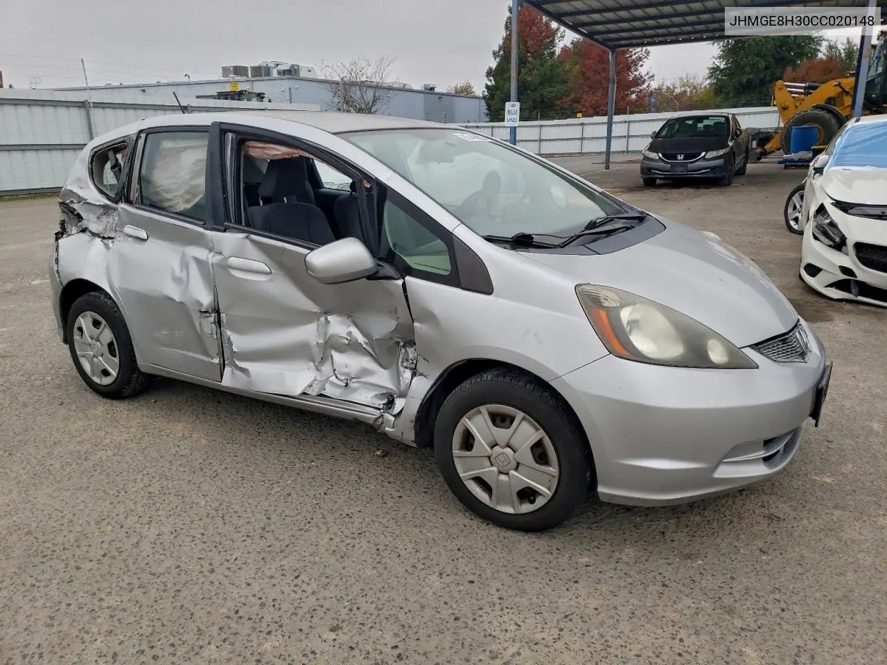 JHMGE8H30CC020148 2012 Honda Fit