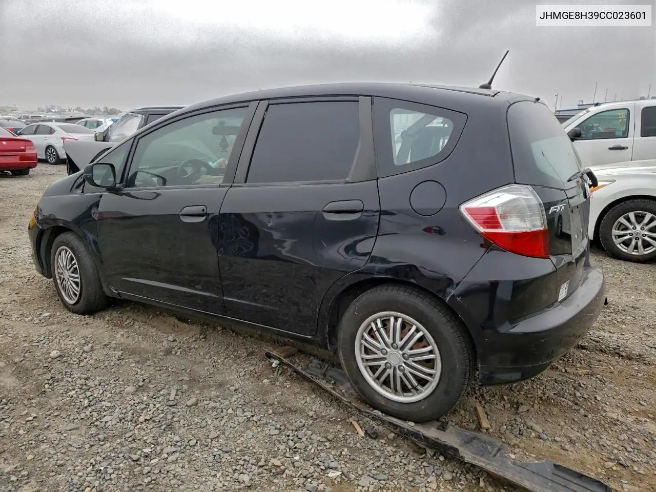 JHMGE8H39CC023601 2012 Honda Fit