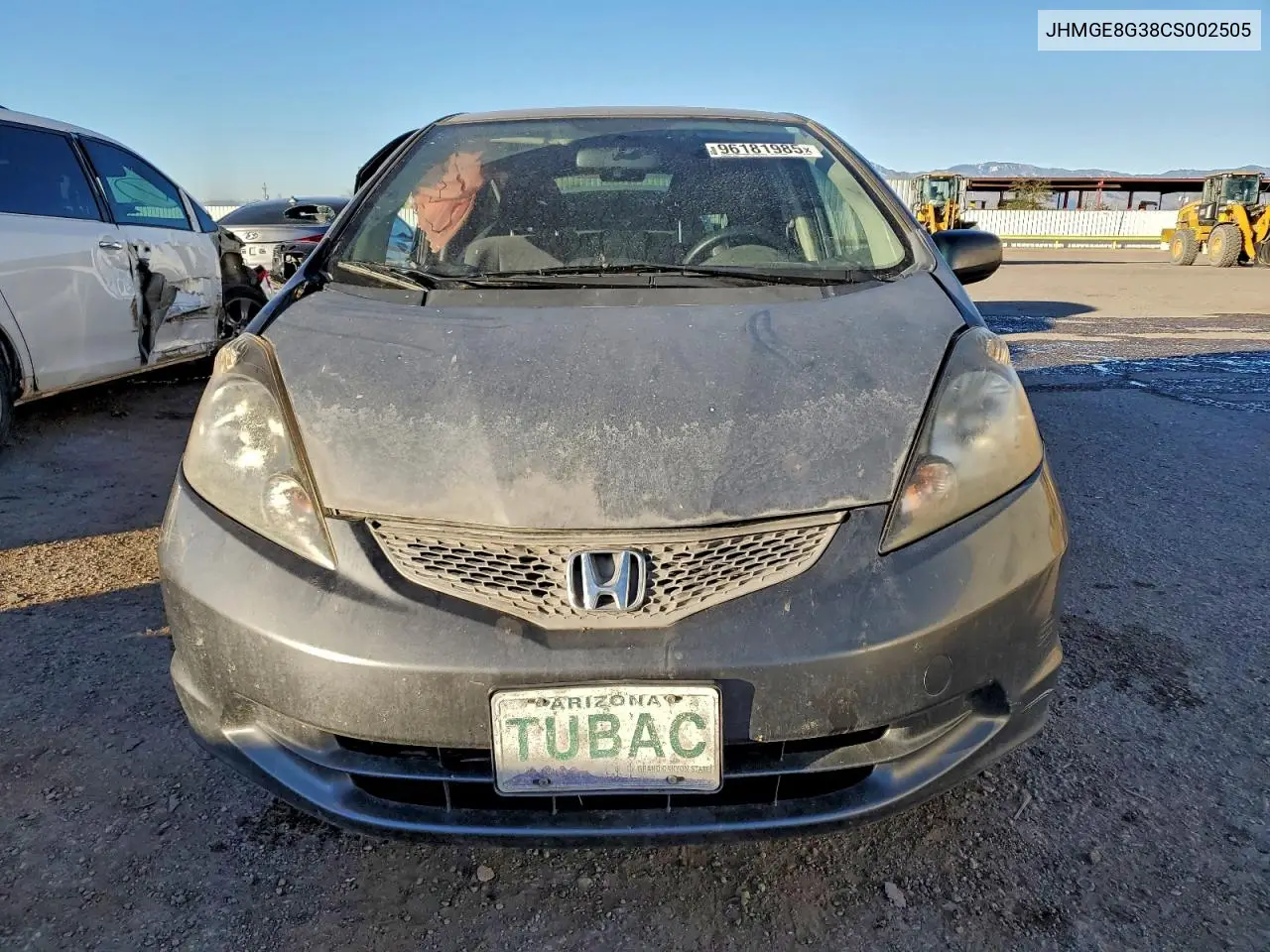JHMGE8G38CS002505 2012 Honda Fit