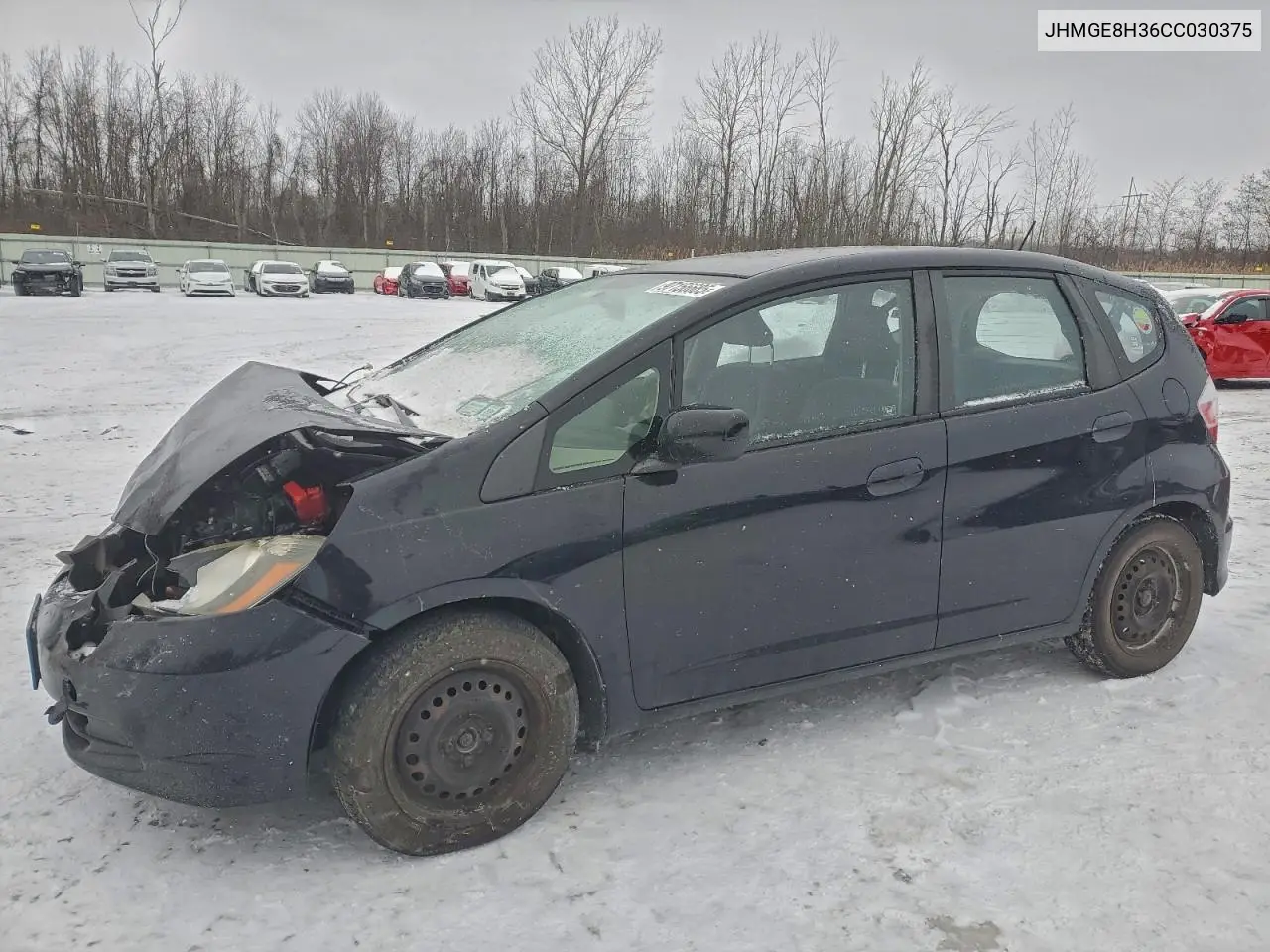 JHMGE8H36CC030375 2012 Honda Fit