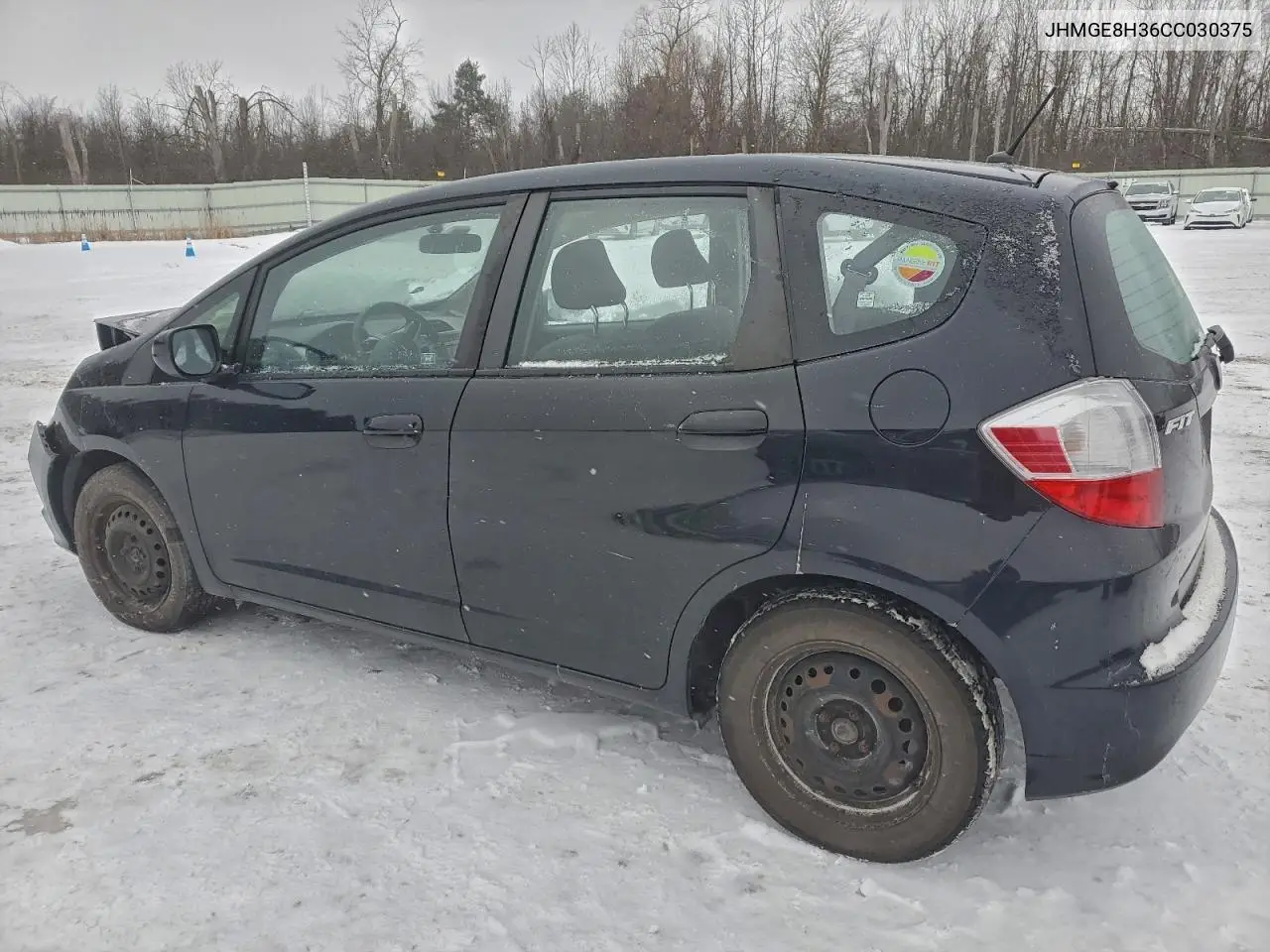 JHMGE8H36CC030375 2012 Honda Fit