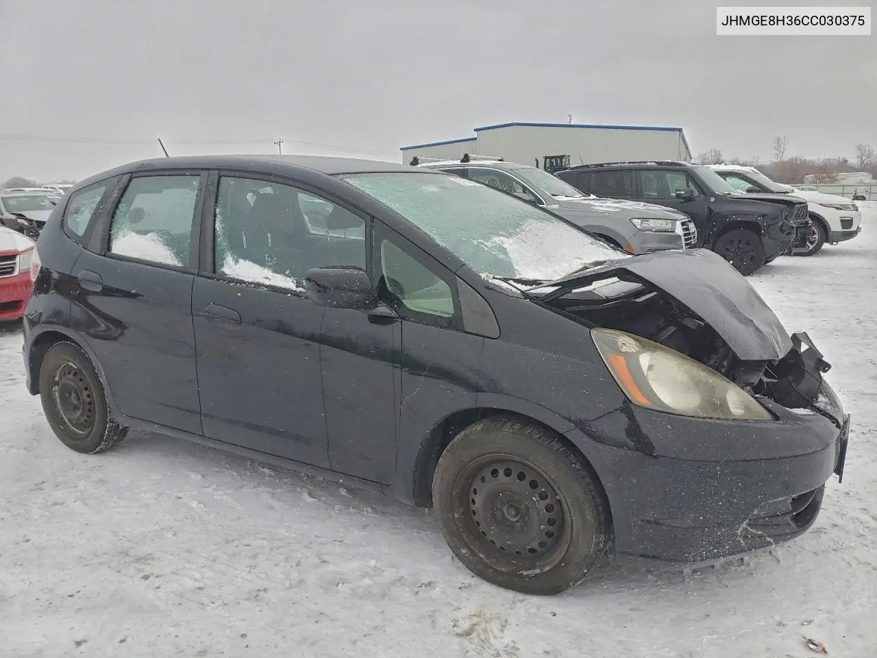 JHMGE8H36CC030375 2012 Honda Fit