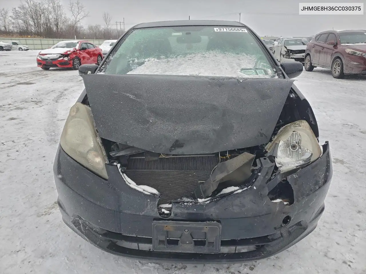 JHMGE8H36CC030375 2012 Honda Fit